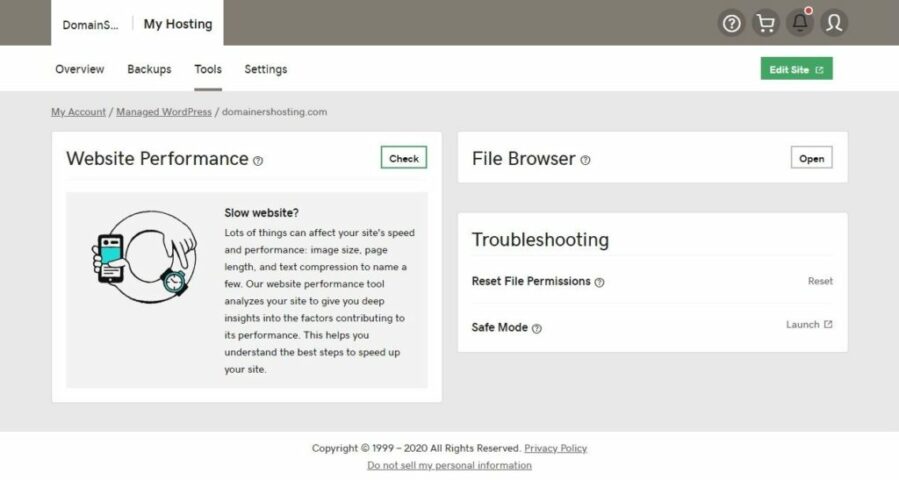 screenshot-WP-toools-domainsecure.net-2020.01